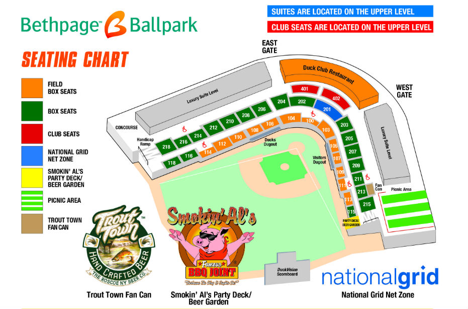 Li Ducks Stadium Seating Chart Ponasa